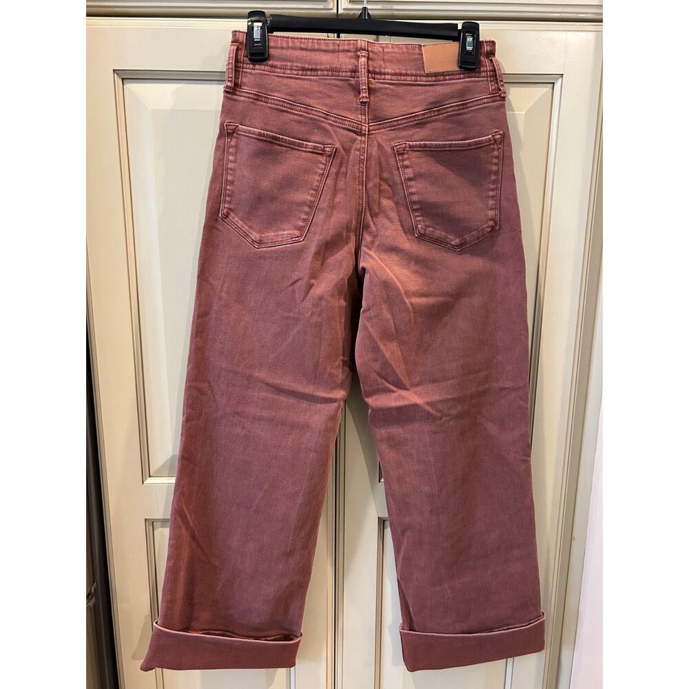 Dear John Holly Super High Rise Wide Hem Straight Jeans in Cinnamon - Size 26 - Picture 3 of 8